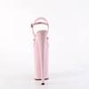 Pleaser - BEYOND009 Ankle strap sandal, Pole dance shoes - Pink Product image